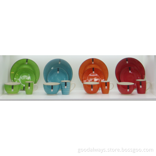 Hand-painted Dinner Set 16 Pcs